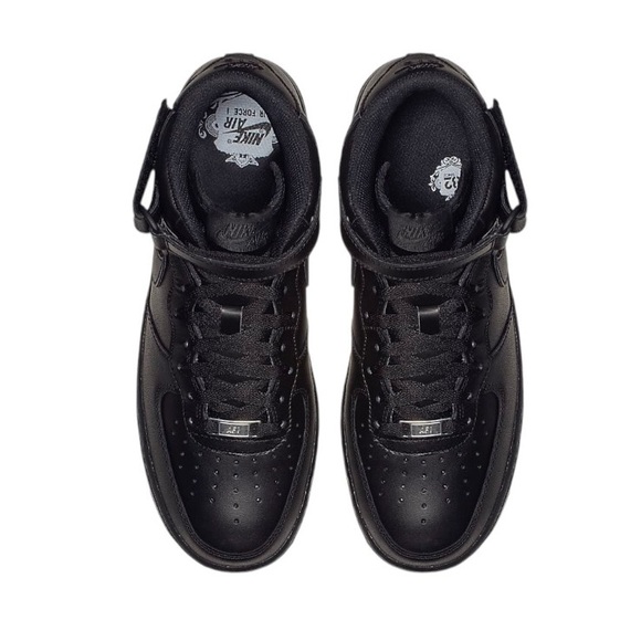 NEW Nike Air Force 1 Men’s Mid '07 Legendary Sneakers size 7 Black - Picture 3 of 14